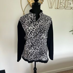 Chico's Animal print jacket